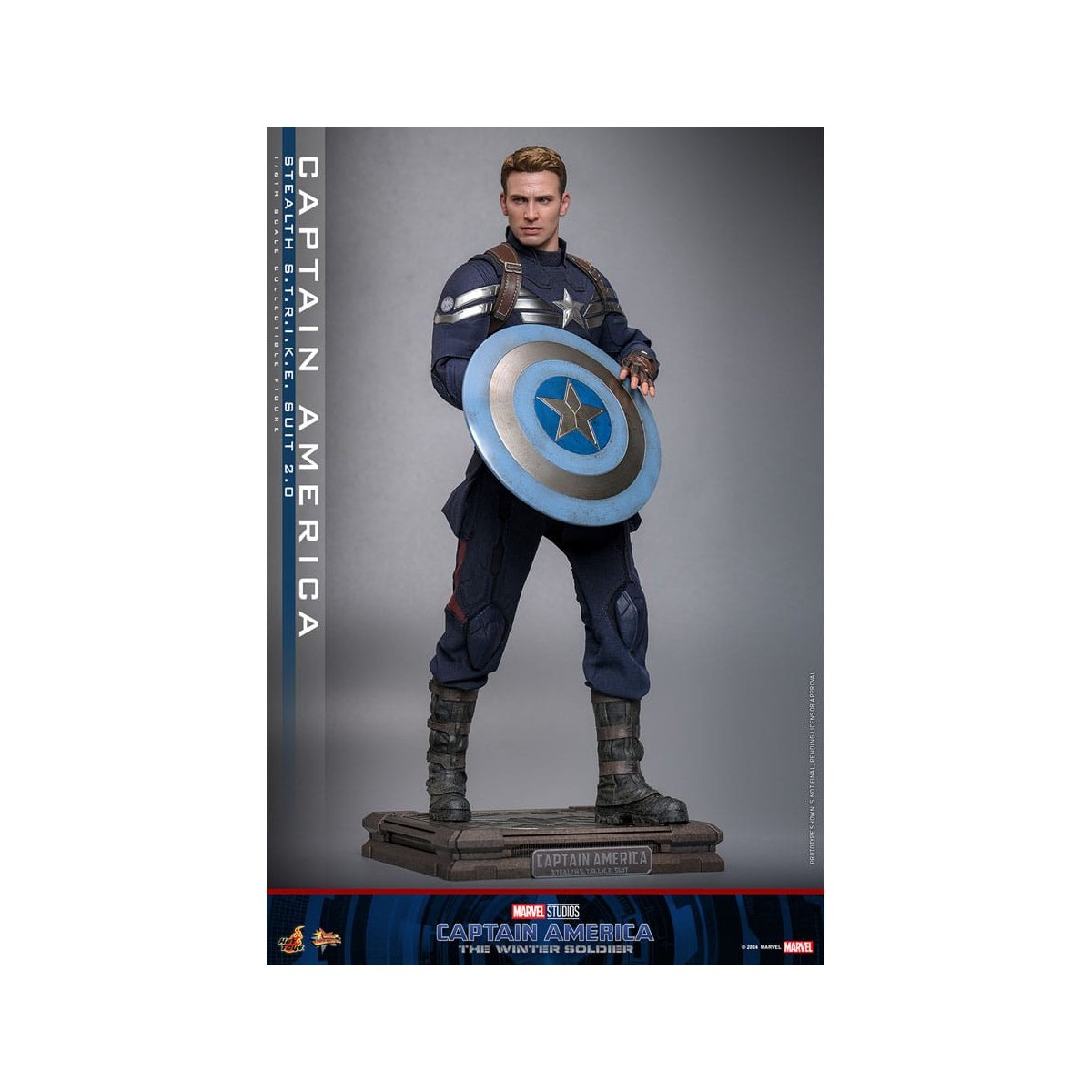 Hot Toys Captain America: The Winter Soldier - Captain America Stealth S.T.R.I.K.E. Suit MMS 1/6