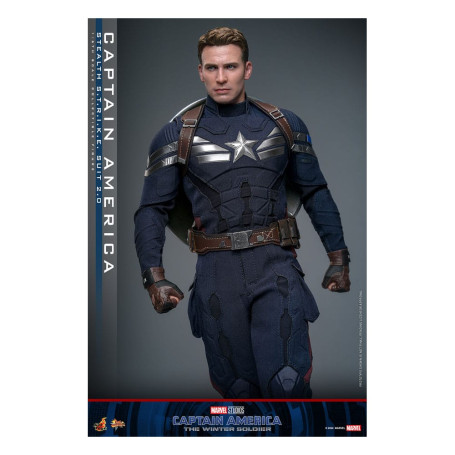 Hot Toys Captain America: The Winter Soldier - Captain America Stealth S.T.R.I.K.E. Suit MMS 1/6