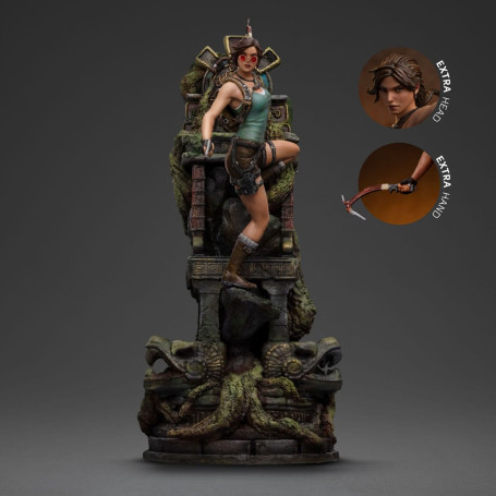 Iron Studios Tomb Raider - Lara Croft Deluxe Art Scala 1/10 - CCXP 2024