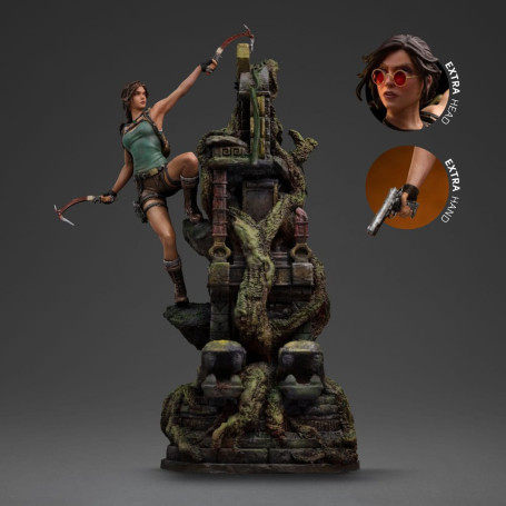 Iron Studios Tomb Raider - Lara Croft Deluxe Art Scala 1/10 - CCXP 2024