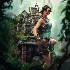 Iron Studios Tomb Raider - Lara Croft Deluxe Art Scala 1/10 - CCXP 2024