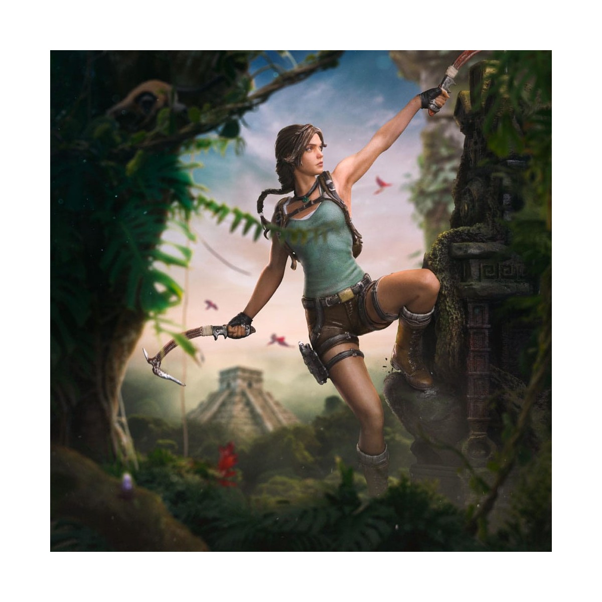 Iron Studios Tomb Raider - Lara Croft Deluxe Art Scala 1/10 - CCXP 2024