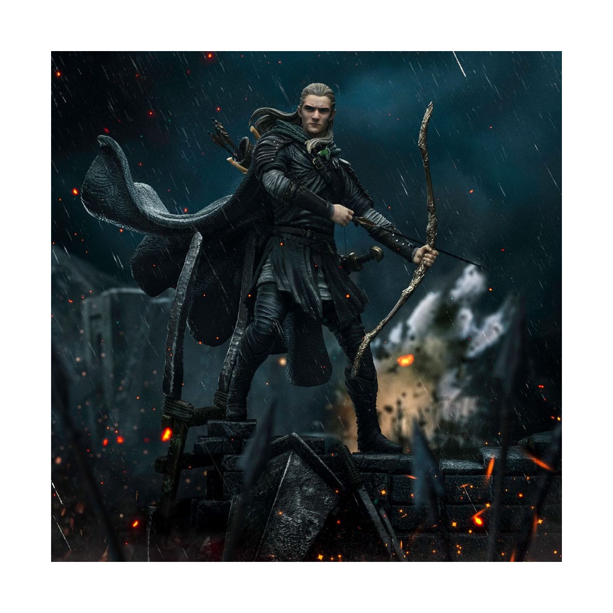 Iron Studios - Legolas scatenato - Il Signore degli Anelli - LOTR BDS Art Scale 1/10