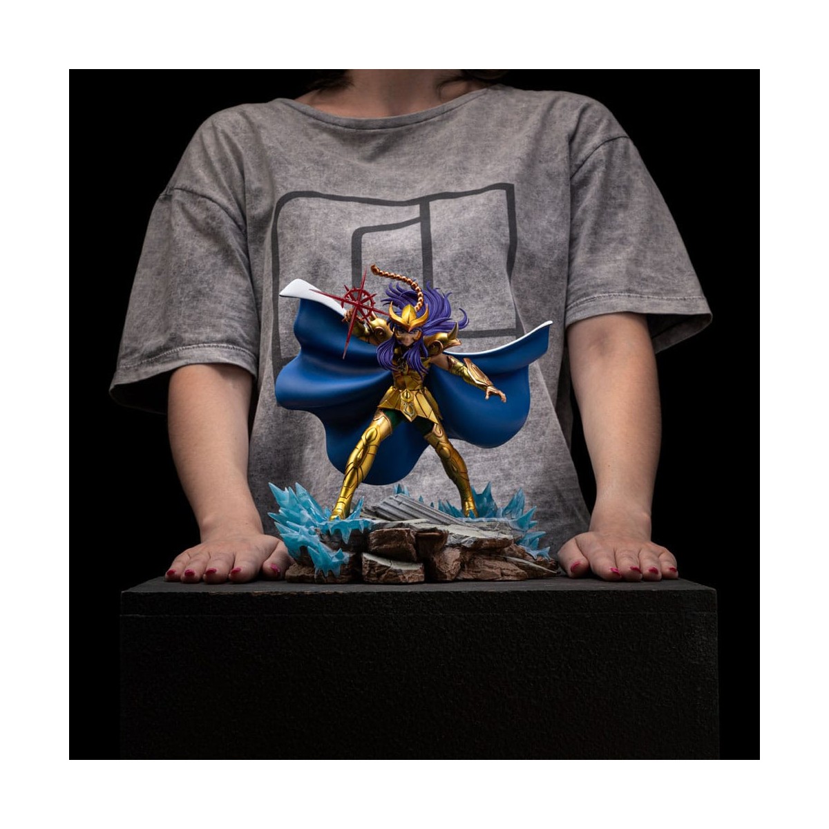 Iron Studios - Saint Seiya - Scorpio Milo BDS Art Scala 1/10 - I Cavalieri dello Zodiaco Milo dello Scorpione