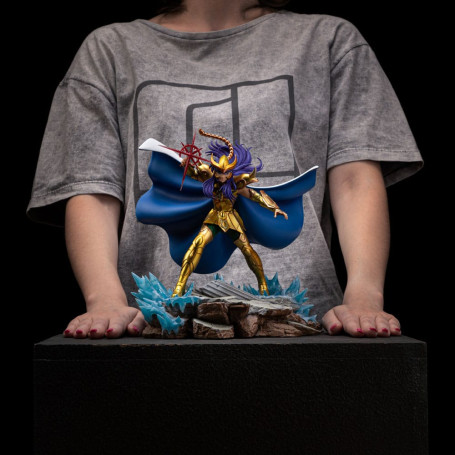 Iron Studios - Saint Seiya - Scorpio Milo BDS Art Scala 1/10 - I Cavalieri dello Zodiaco Milo dello Scorpione