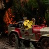 Studi di ferro - Jurassic Park Demi Art Scale La scena finale - 1/20