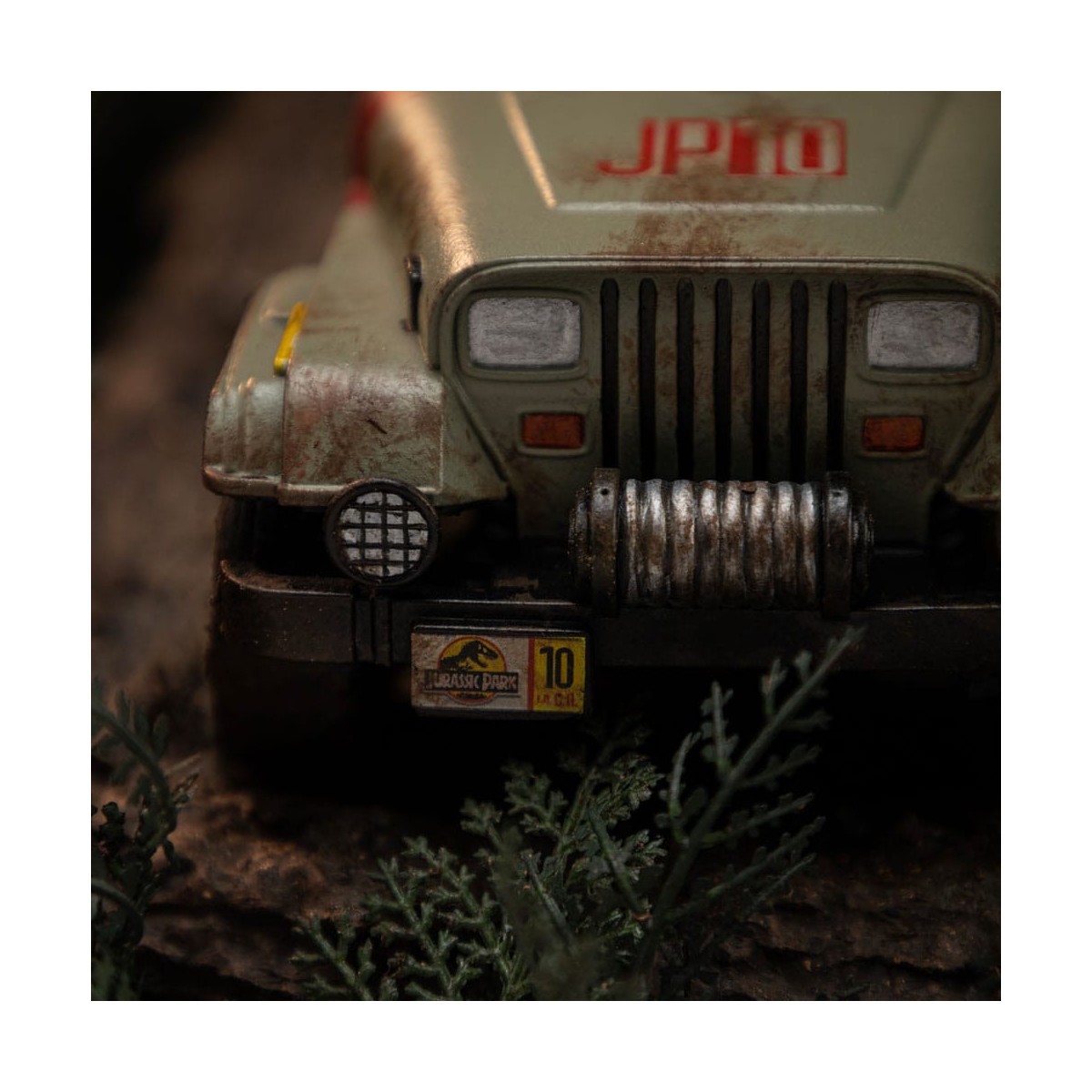 Studi di ferro - Jurassic Park Demi Art Scale La scena finale - 1/20