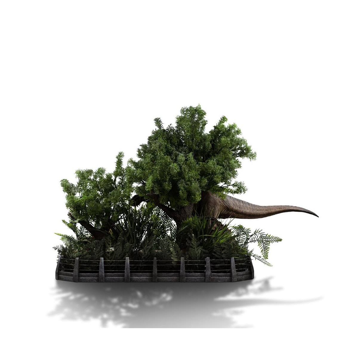 Studi di ferro - Jurassic Park Demi Art Scale La scena finale - 1/20