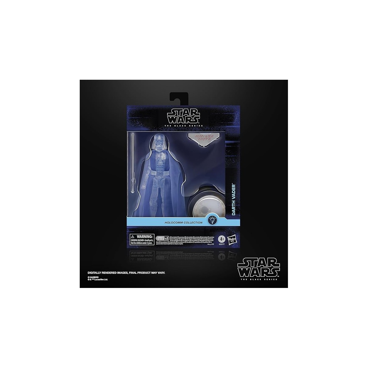Star Wars La Serie Nera - Collezione Holocomm di Darth Vader