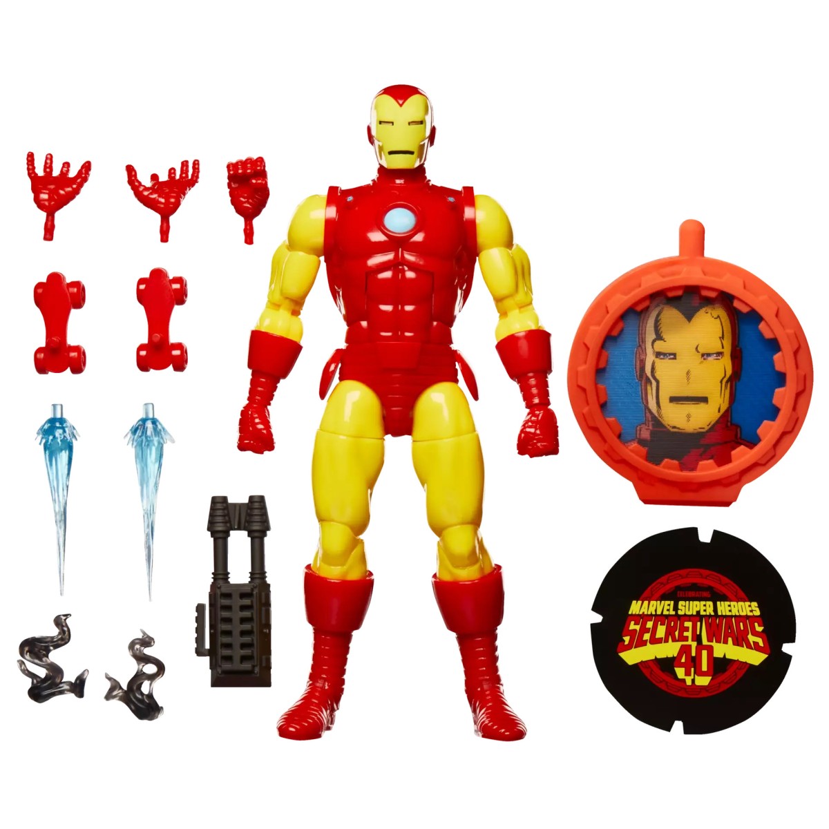 Hasbro Serie Leggende Marvel - Iron Man - Guerre Segrete