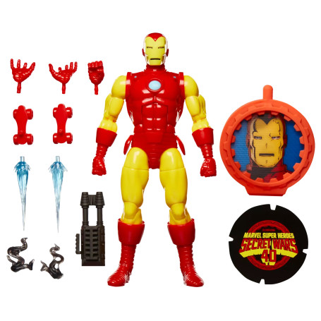 Hasbro Serie Leggende Marvel - Iron Man - Guerre Segrete