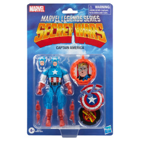 Hasbro Serie Leggende Marvel - Capitan America - Guerre Segrete
