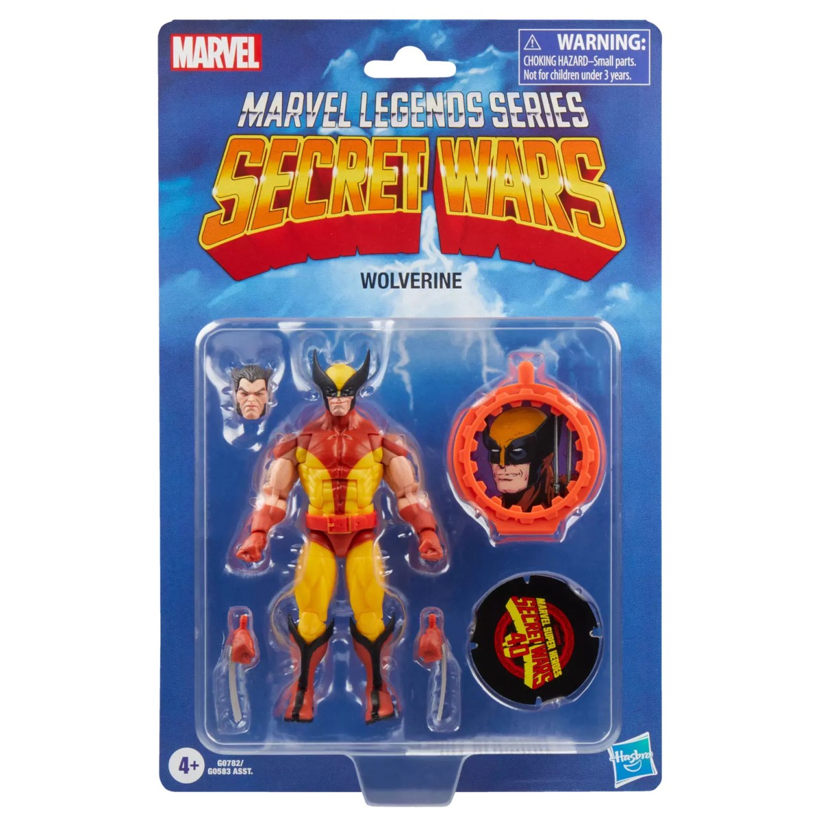 Hasbro Serie Leggende Marvel - Wolverine - Guerre Segrete