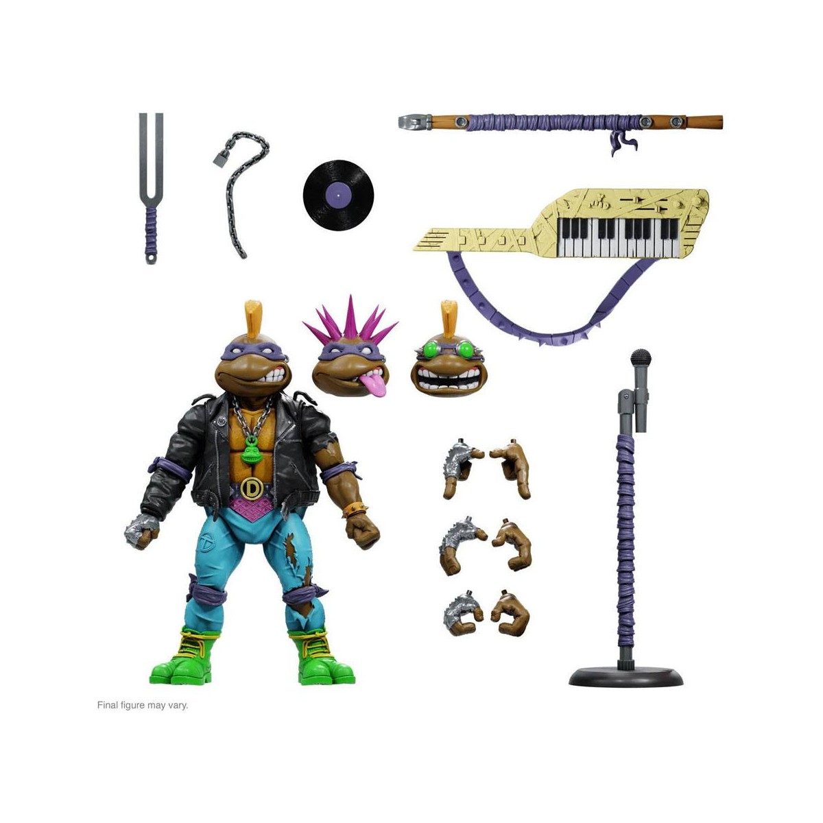 Super 7 - TMNT - Ultimates Punker Donatello - Teenage Mutant Ninja Turtles