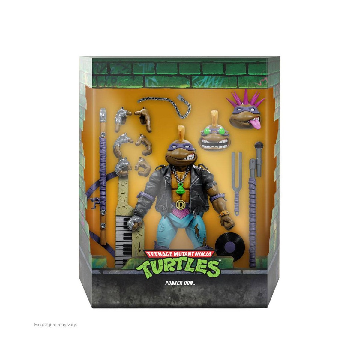 Super 7 - TMNT - Ultimates Punker Donatello - Teenage Mutant Ninja Turtles