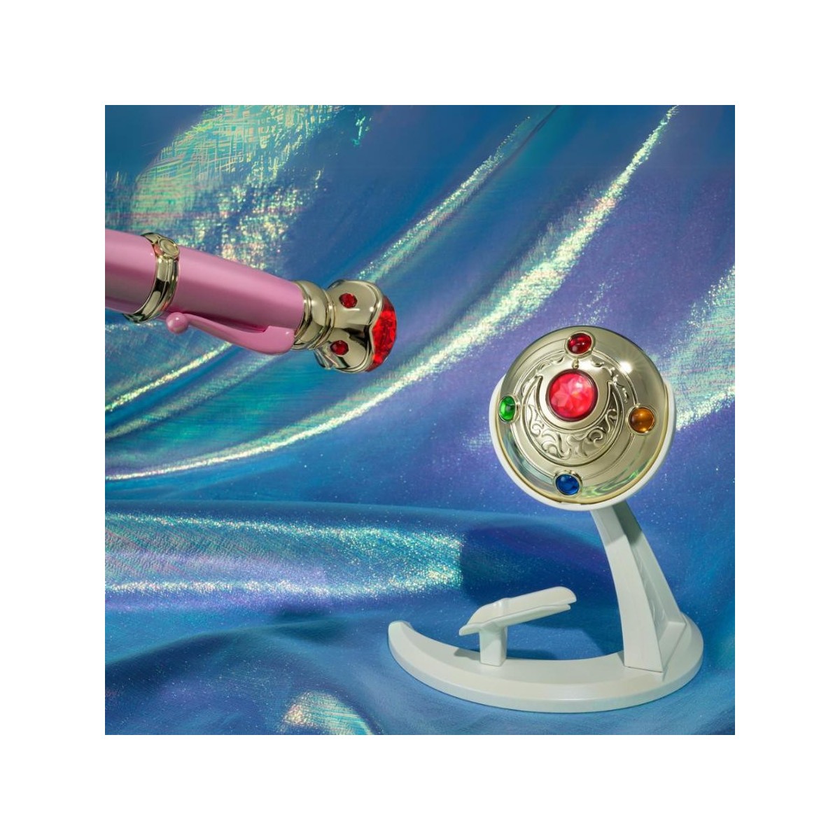 Tamashii - Sailor Moon - Set di spille e penne da travestimento - Edizione colori brillanti - Proplica