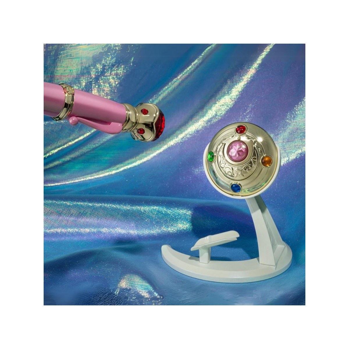 Tamashii - Sailor Moon - Set di spille e penne da travestimento - Edizione colori brillanti - Proplica