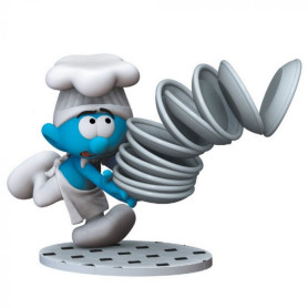 Plastoy - I Puffi - Statuetta del Puffo Cuoco