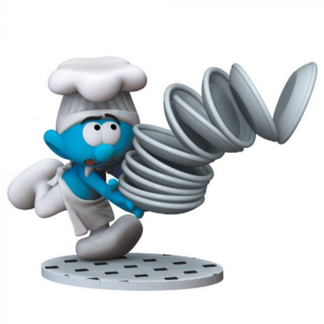 Plastoy - I Puffi - Statuetta del Puffo Cuoco