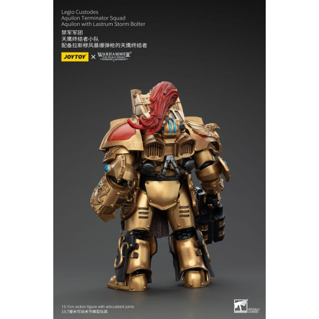 JoyToy Space Marines - Legio Custodes Aquilon Squadra Terminator - Aquilon con Lastrum Storm