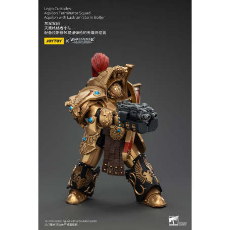 JoyToy Space Marines - Legio Custodes Aquilon Squadra Terminator - Aquilon con Lastrum Storm