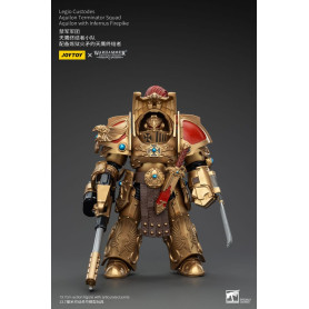 JoyToy Space Marines - Legio Custodes Aquilon Squadra Terminator - Aquilon con Infernus Firepike