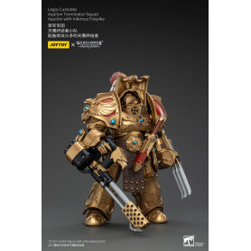 JoyToy Space Marines - Legio Custodes Aquilon Squadra Terminator - Aquilon con Infernus Firepike