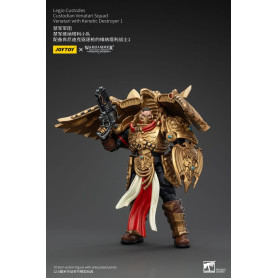 JoyToy Space Marines - Legio Custodes Custodian Venatari Squad - Venatari con cacciatorpediniere Kenetic