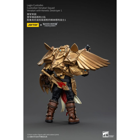 JoyToy Space Marines - Legio Custodes Custodian Venatari Squad - Venatari con cacciatorpediniere Kenetic