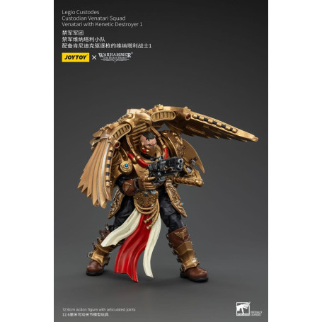 JoyToy Space Marines - Legio Custodes Custodian Venatari Squad - Venatari con cacciatorpediniere Kenetic