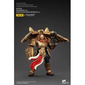 JoyToy Space Marines - Legio Custodes Custodian Venatari Squad - Venatari con Kenetic Destroyer 2