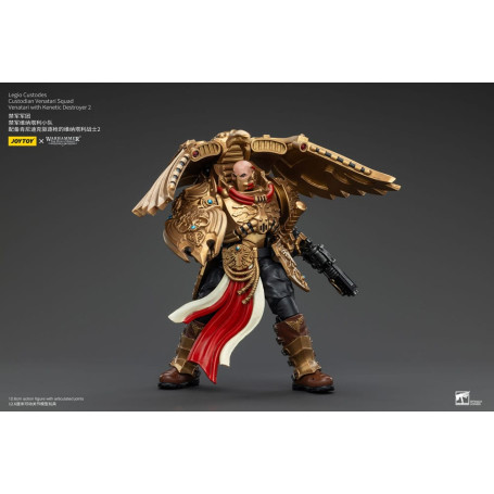JoyToy Space Marines - Legio Custodes Custodian Venatari Squad - Venatari con Kenetic Destroyer 2