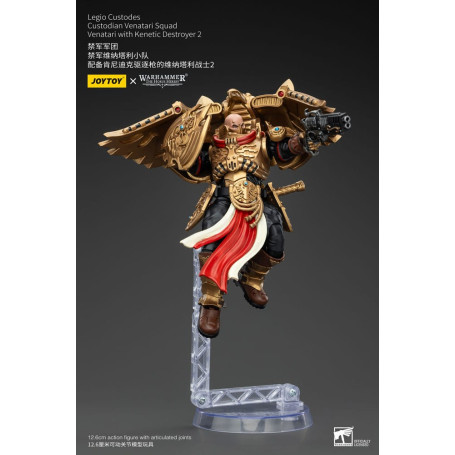 JoyToy Space Marines - Legio Custodes Custodian Venatari Squad - Venatari con Kenetic Destroyer 2