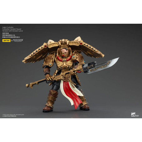 JoyToy Space Marines - Legio Custodes Custodian Venatari Squad - Venatari con lancia Venatari