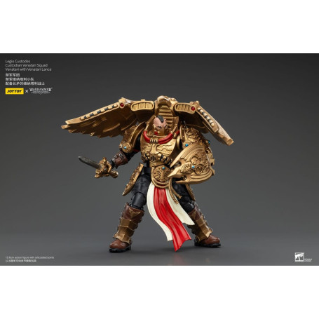 JoyToy Space Marines - Legio Custodes Custodian Venatari Squad - Venatari con lancia Venatari