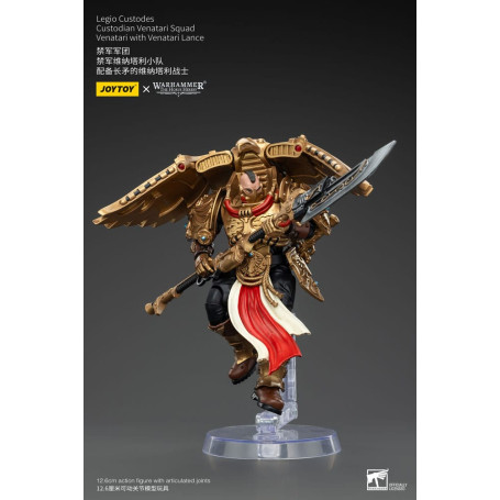 JoyToy Space Marines - Legio Custodes Custodian Venatari Squad - Venatari con lancia Venatari