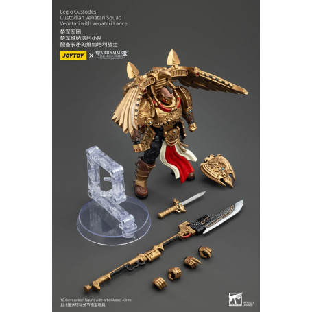 JoyToy Space Marines - Legio Custodes Custodian Venatari Squad - Venatari con lancia Venatari
