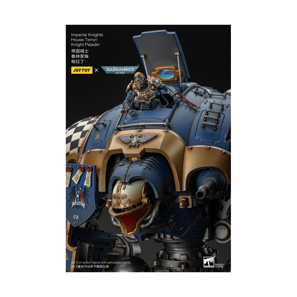 Joytoy - Cavalieri Imperiali Casa Terryn Cavaliere Paladino - Warhammer 40000