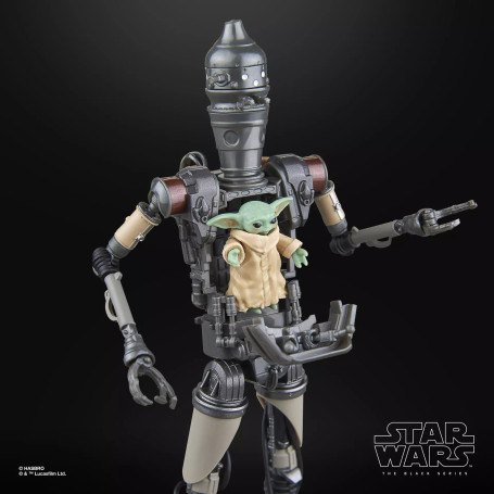 Star Wars Black Series - IG-12 Deluxe e Grogu - Il Mandaloriano
