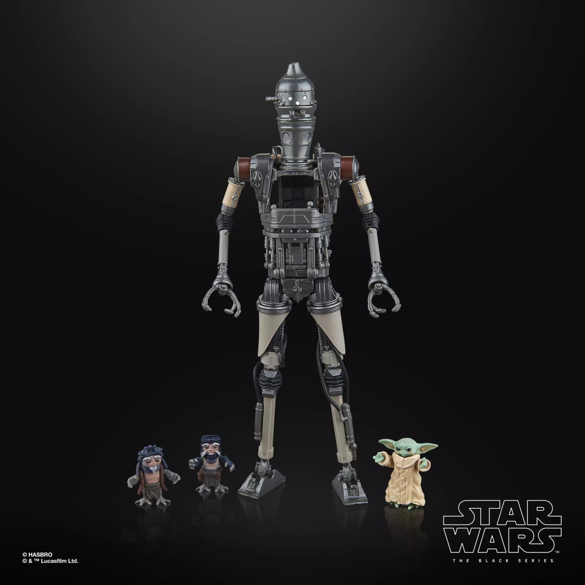 Star Wars Black Series - IG-12 Deluxe e Grogu - Il Mandaloriano