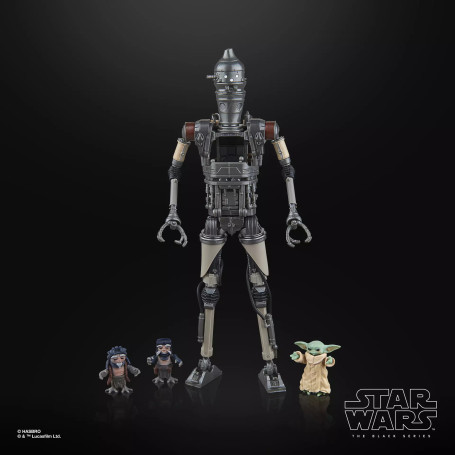 Star Wars Black Series - IG-12 Deluxe e Grogu - Il Mandaloriano