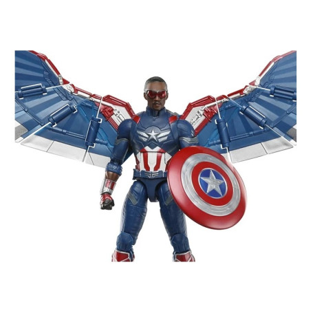 Hasbro Serie Leggende Marvel - Capitan America Deluxe - Capitan America: Brave New World