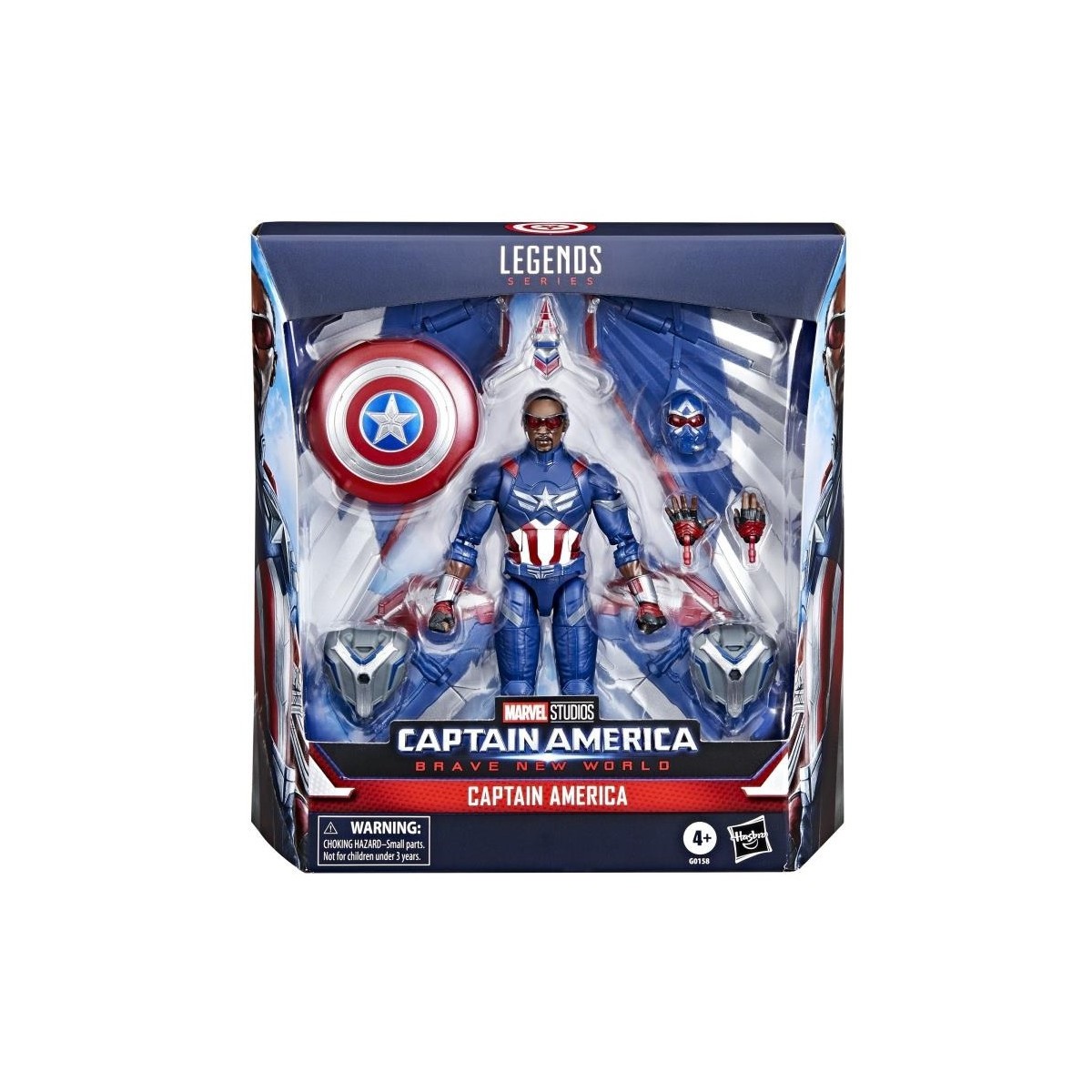 Hasbro Serie Leggende Marvel - Capitan America Deluxe - Capitan America: Brave New World