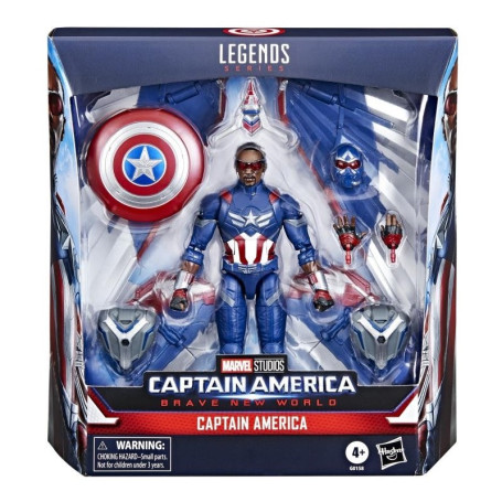Hasbro Serie Leggende Marvel - Capitan America Deluxe - Capitan America: Brave New World