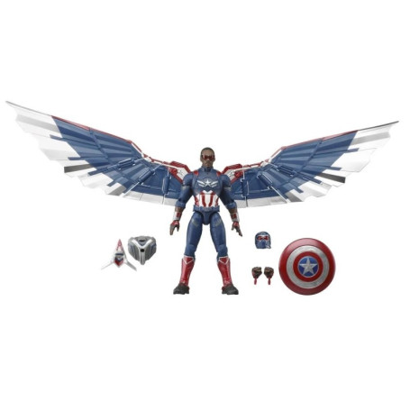 Hasbro Serie Leggende Marvel - Capitan America Deluxe - Capitan America: Brave New World