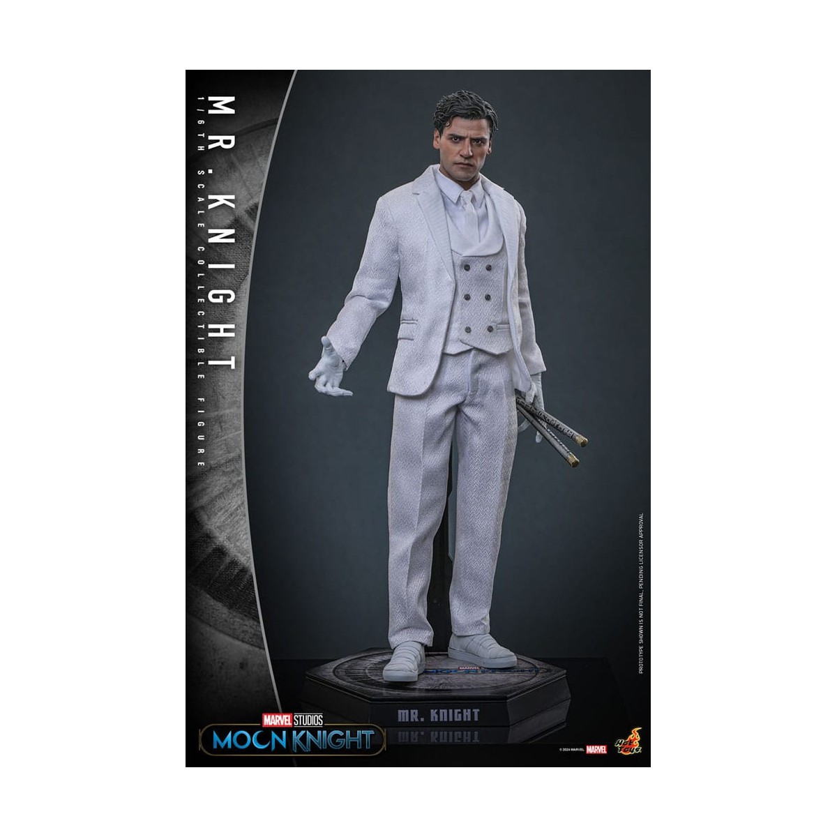 Hot Toys Marvel - Moon Knight - Mr Knight MMS 1/6