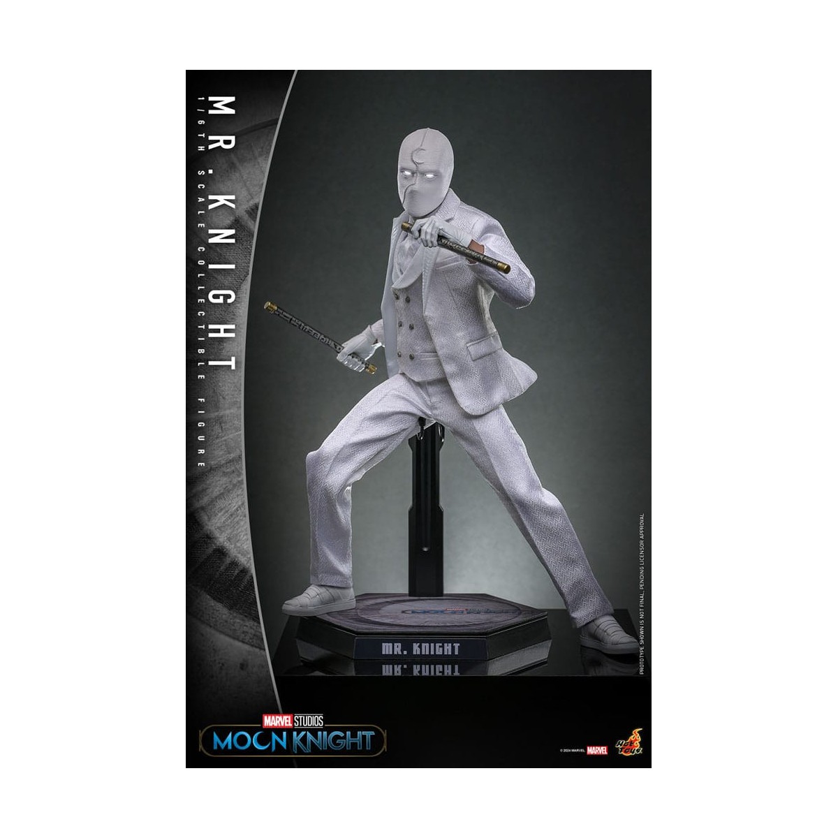 Hot Toys Marvel - Moon Knight - Mr Knight MMS 1/6