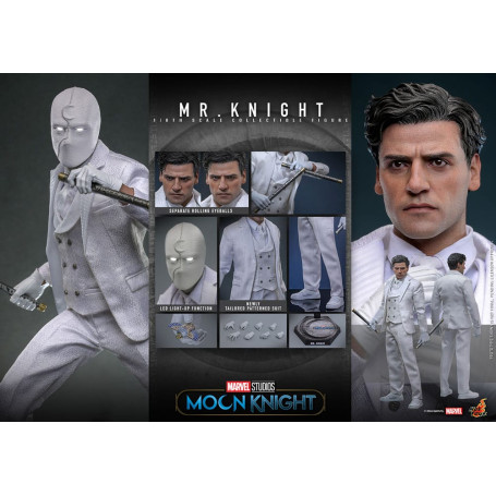 Hot Toys Marvel - Moon Knight - Mr Knight MMS 1/6