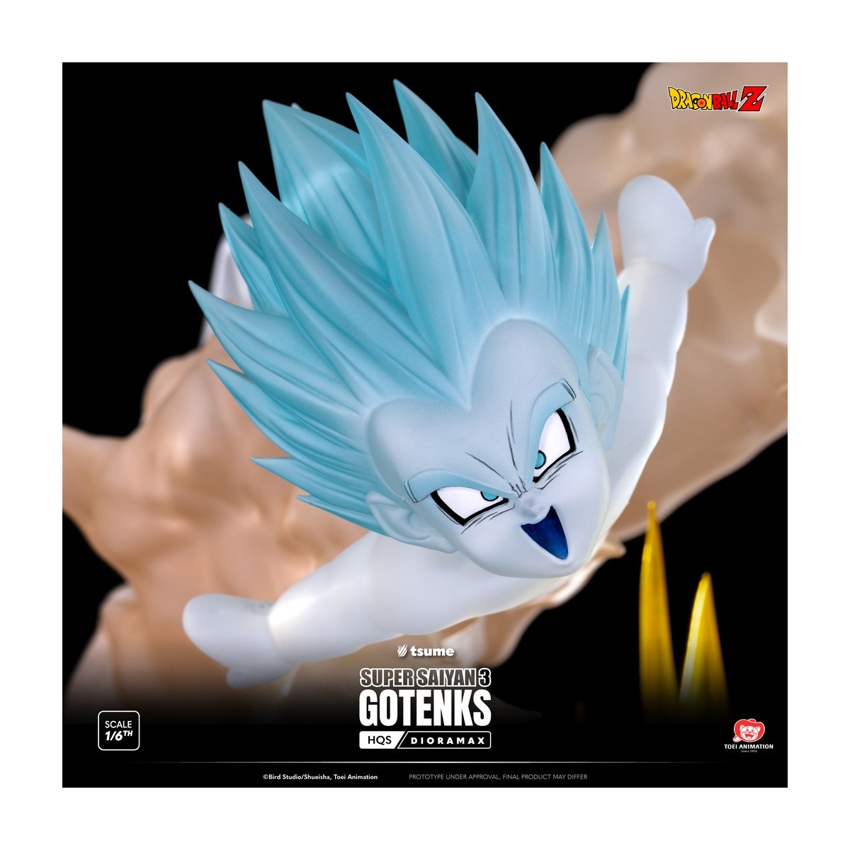 Tsume Dragon Ball Z HQS Dioramax - Super Saiyan 3 GOTENKS