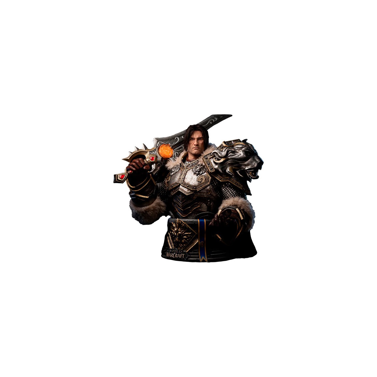INFINITY STUDIO x BLIZZARD - Varian Wrynn - Busto 1/1 Mondo di Warcraft